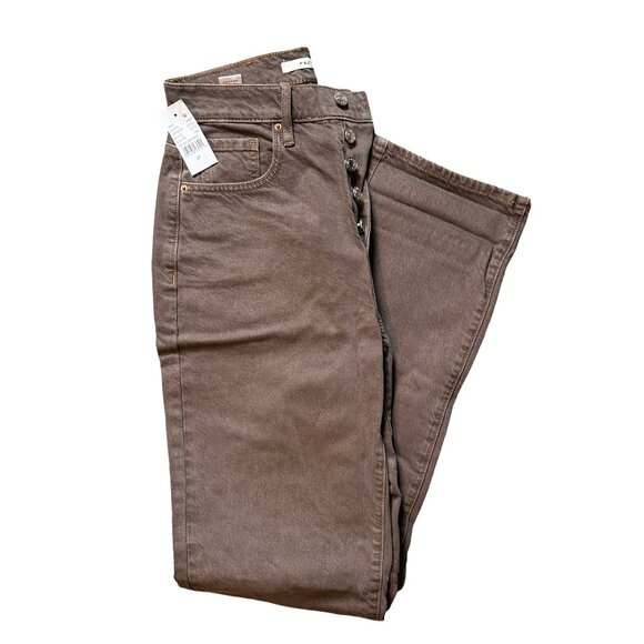 NWT - Pacsun Eco Brown Dad Jeans - 25 - Picture 4 of 7